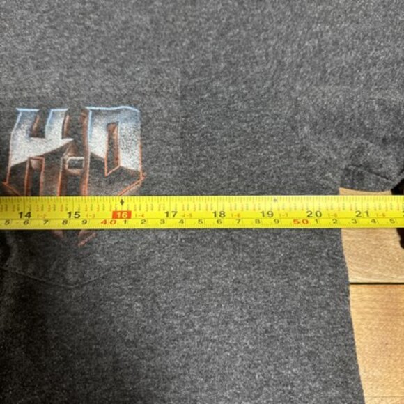 VTG Harley Davidson T-Shirt Size Large Horny Toad Fort Hood Texas - Picture 9 of 14